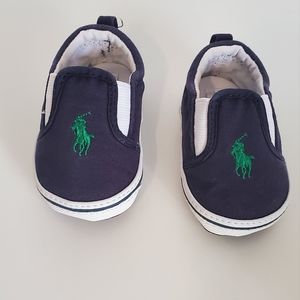 Polo by Ralph Lauren Shoes | Polo Ralph Lauren Baby Shoes Sz 2 | Color: Blue/Green | Size: 2bb | Ywonders19's Closet